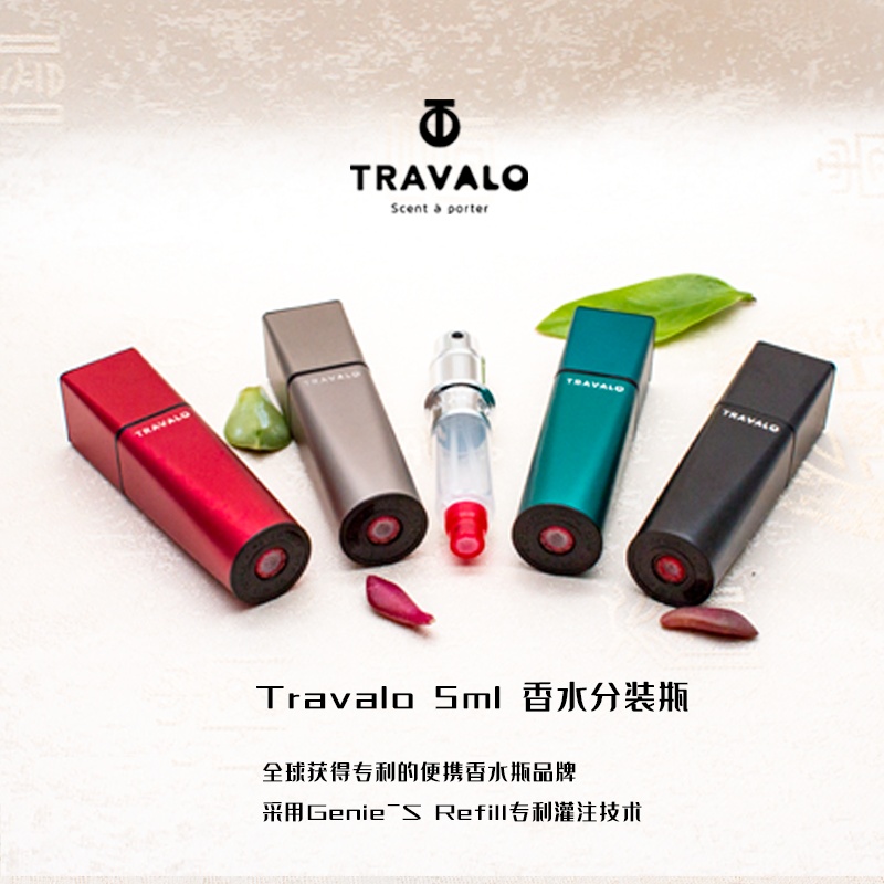 Travalo新款方转圆便携香水分装瓶底部充装酒精喷雾器旅行装包邮-封面