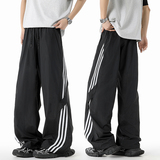 新款360度打孔透气速干三条杠长裤XZ503-K5029P特P50控88，男装休闲裤，星座503-1