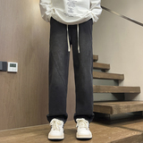 现货纯色拼接松紧腰牛仔裤XZ503-1K823特P45控78，男装牛仔裤，星座503-1