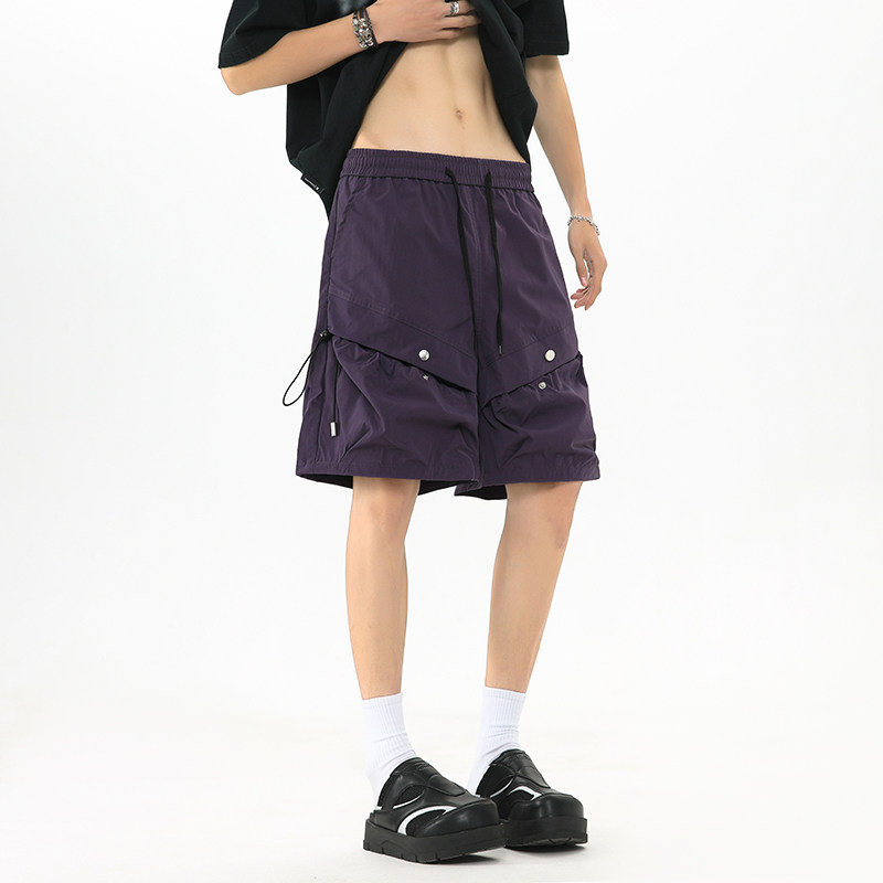 现货！5000+夏季高品质男女款工装短裤XZ503-1DK525特P30控58,男装休闲裤,星座503-1