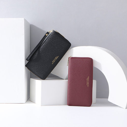 多功能时尚风长款钱包