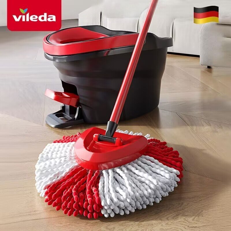 德国微力达旋动三角拖2025新款家用旋转拖把头免手洗懒人拖布地拖