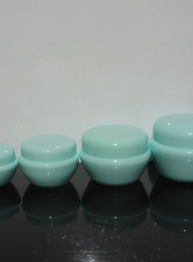 可爱冰淇淋绿色蘑菇瓶 化妆品乳液膏霜分装小盒子 美妆单品