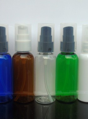 50ML绿色鸟嘴瓶 乳液瓶 化妆品粉泵按压分装塑料子瓶