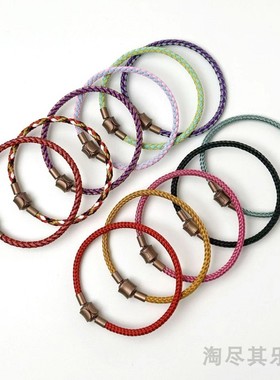 高品质防水钢丝绳手链