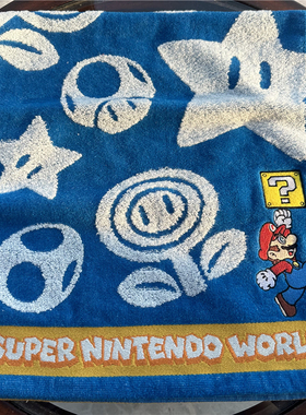 出口日本原单 迪s尼 卡通可爱刺绣纯棉柔软全棉 吸水成人毛巾面巾