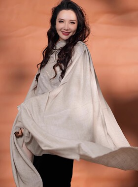 NagarNan-Pashmina 80C工坊gents面料那家楠克什米尔羊绒披肩