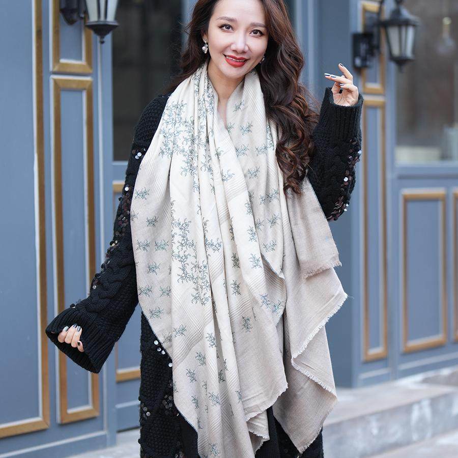 NagarNan-设计款刺绣那家楠克什米尔手工羊绒披肩围巾,服饰配件/皮带/帽子/围巾,围巾/丝巾/披肩,淘宝优惠券,粉丝福利购,淘宝优惠卷