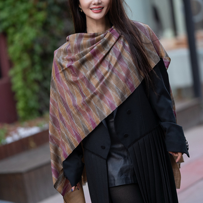 NagarNan-Pashmina stole面料工坊 古法 Ekat 克什米尔手工披肩