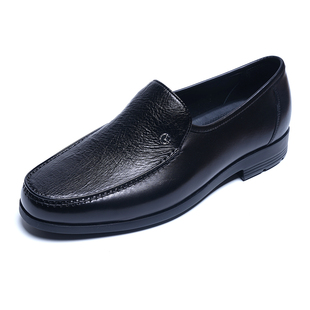 金利来男鞋2025春季新款专柜正品鞋高端鸵鸟皮套脚商务休闲皮鞋男