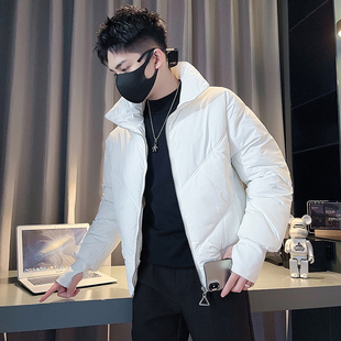 面包服加厚保暖棉衣外套A 潮牌纯色立领防风袖 M3317 P138控178