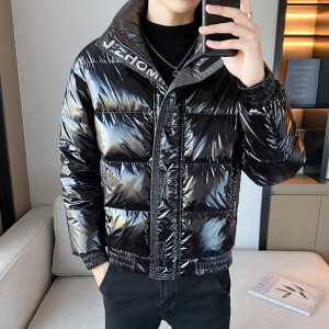 冬季韩版精品亮面面包服保暖羽绒服夹克外套 4 Y8019-P185控235图片