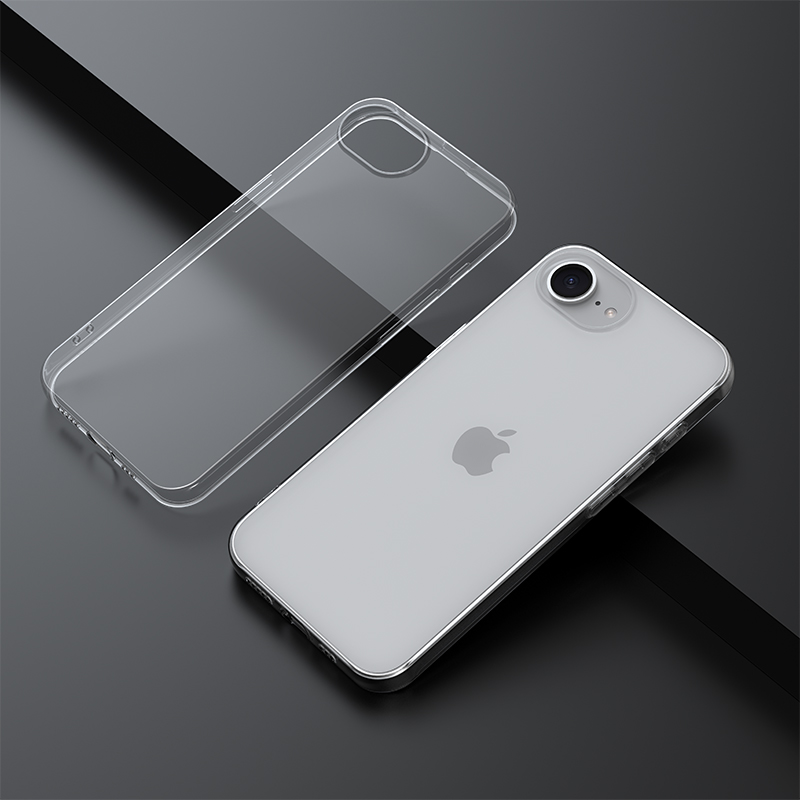 迪沃DEVIA裸系列保护壳TPU透明软套超薄适用于苹果iPhone 16e