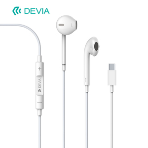 迪沃DEVIA星速入耳式线控手机带麦Typec耳机听歌通话适用苹果华为