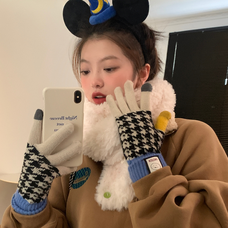 unclecm男女千鸟格子百搭