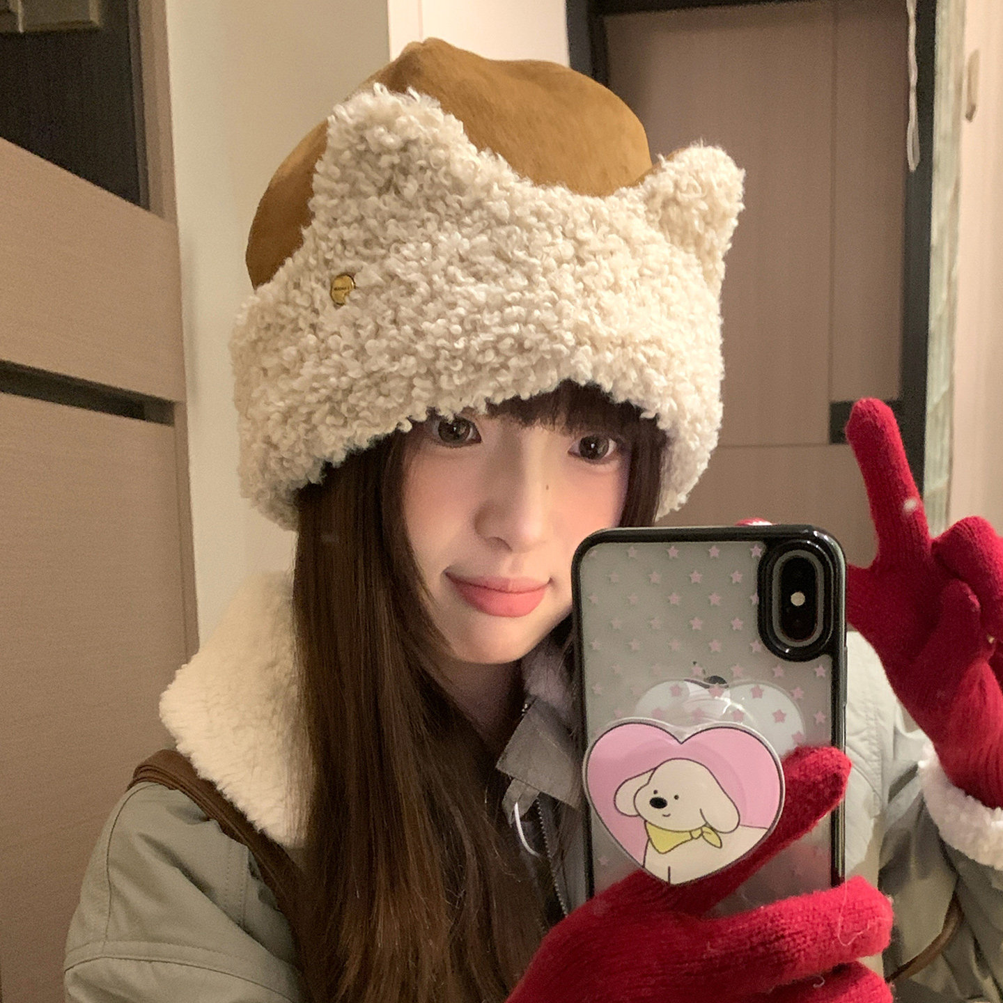 复古麂皮绒可爱猫耳朵毛绒雷锋帽子女冬季大头围保暖护耳帽套头帽,服饰配件/皮带/帽子/围巾,帽子,淘宝优惠券,粉丝福利购,淘宝优惠卷