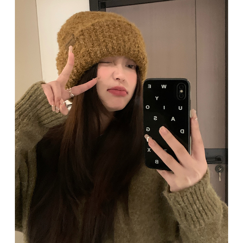 韩版女款秋冬帽子保暖防寒
