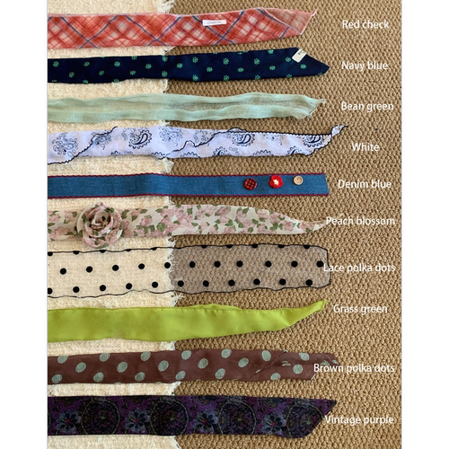 韩系高级感长款波点丝巾女