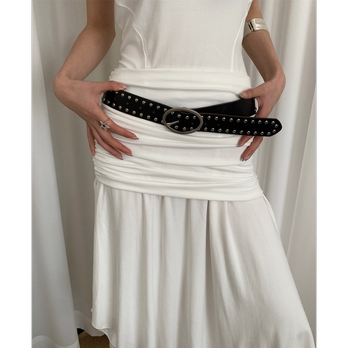 女款铆钉波西米亚腰带