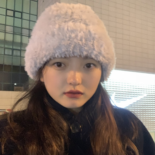 2024新款时尚洋气护耳朵帽子女