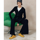 自发热德绒 松紧腰长裤 温暖亲肤 外套 套装 运动风连帽拉链开衫