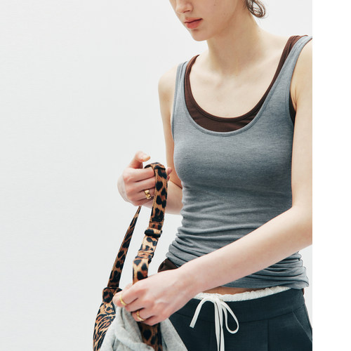 【闭眼入不会错】桑蚕丝+羊毛 简约百搭刚需基础款大U领打底背心