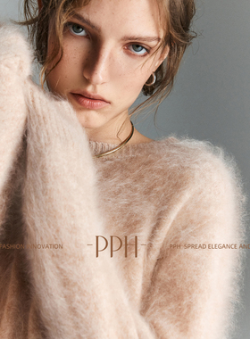 【镇店限定色！】重磅240G 抗起球 1OO%拉毛羊绒秋冬套头毛衣女