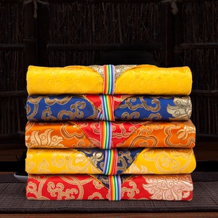 藏式包经布经书袋盖经布裹经抄经桌布经书袋盖像供曼扎布盖首饰袋