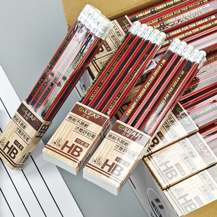 吉丽G1085考试涂答题卡10支HB铅笔六角木杆小学生练字笔铅笔批发