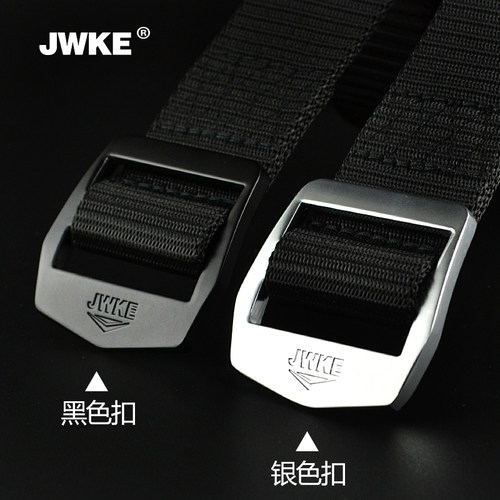 jwke户外运动休闲帆布青年腰带