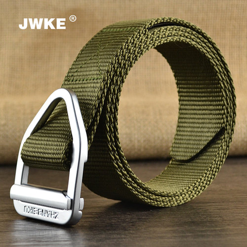 JWKE户外速干青年军训帆布腰带