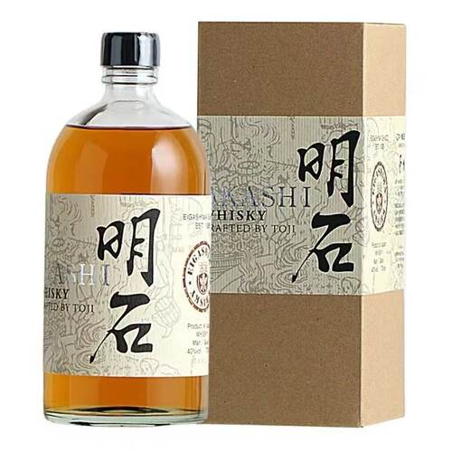 日本进口洋酒 明石杜氏精酿威士忌 AKASHI CRAFTED BY TOJI 日威