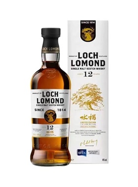 罗曼湖12年水酉桶单一麦芽苏格兰威士忌 LOCH LOMOND 限量版洋酒