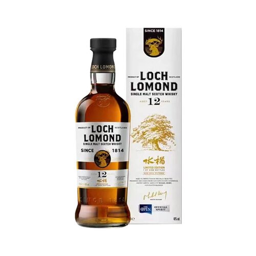 罗曼湖12年水酉桶单一麦芽苏格兰威士忌 LOCH LOMOND 限量版洋酒