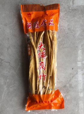 英冠338克腐竹干货纯正手工腐皮