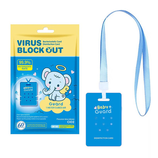儿童卡防护消毒卡正品透气防病毒卡空气净化卡便携式卡贴现货速发