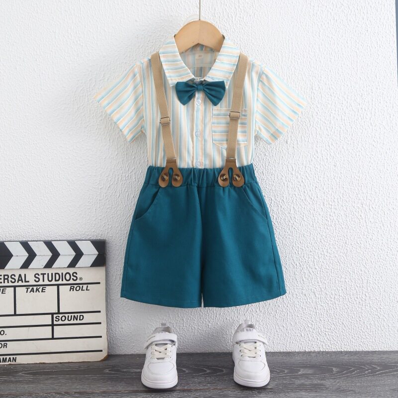六一儿童节主持人礼服男幼儿园礼服高级感宝宝西装套装婚礼花童