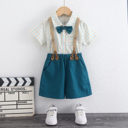 六一儿童节主持人礼服男幼儿园礼服高级感宝宝西装套装婚礼花童
