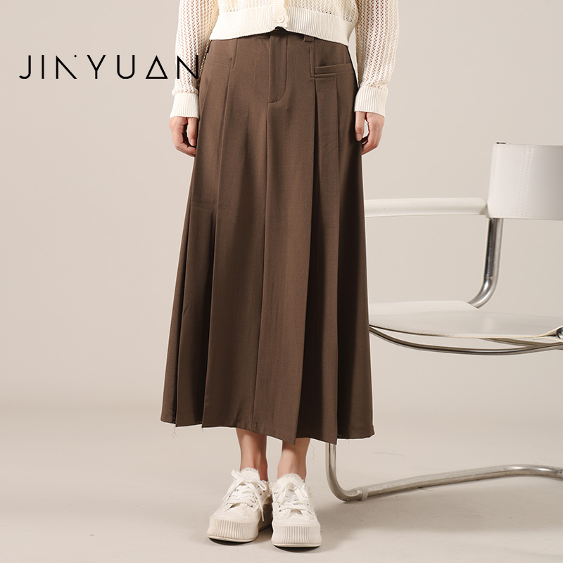 金苑秋季新款中长半身裙