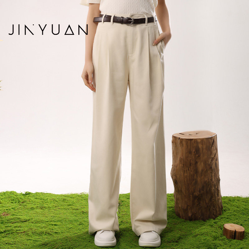 金苑2024年夏季新款时尚直筒裤