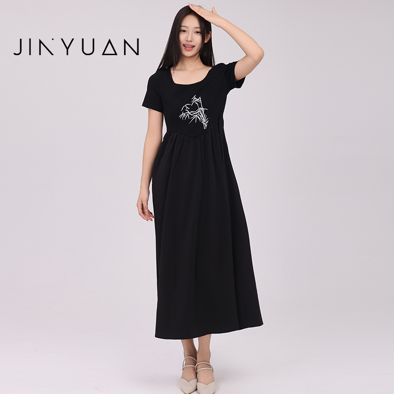 金苑连衣裙通勤韩版显瘦裙子