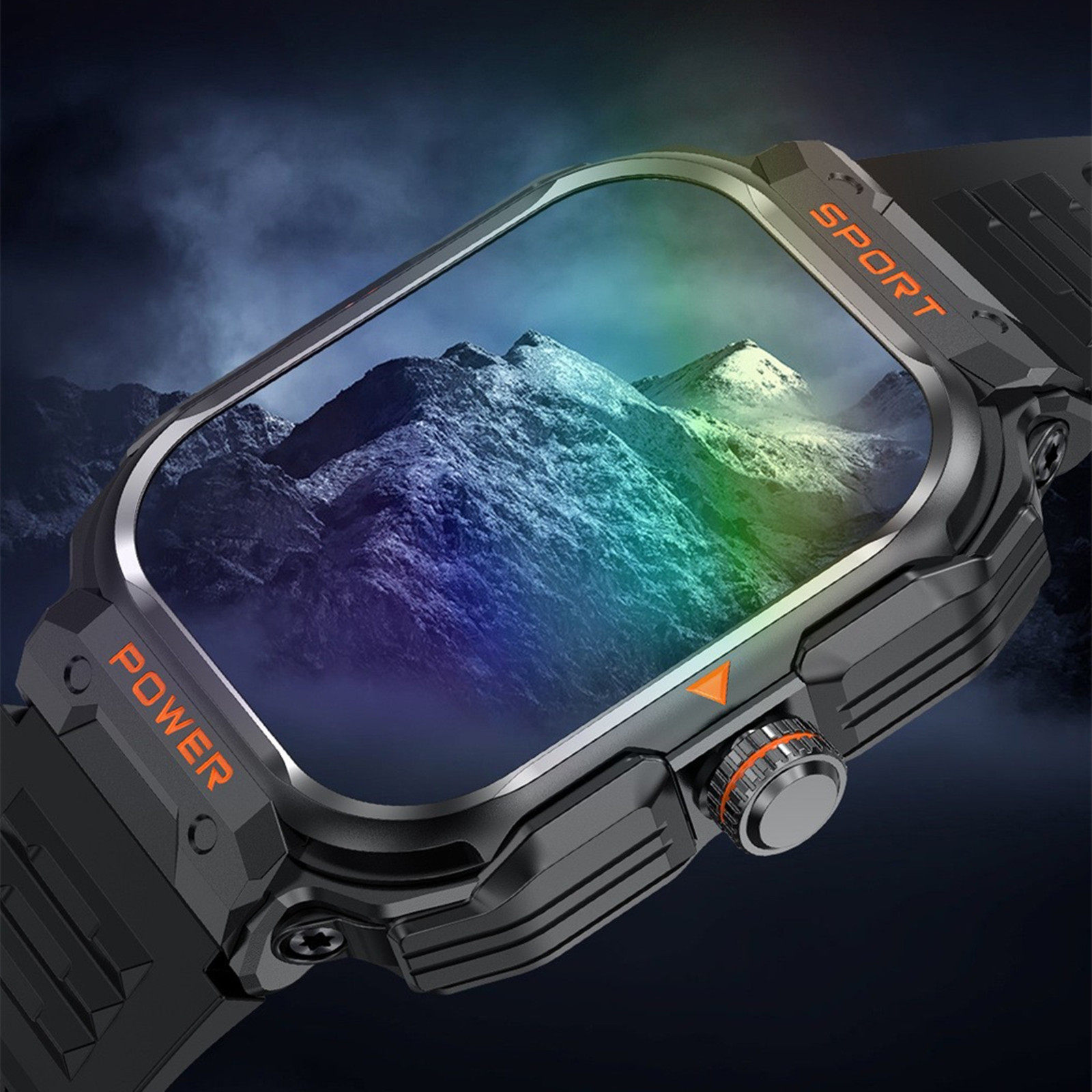 스마트 시계 무선 블루투스 통화 TWS 블루투스 헤드셋 2-IN-1 심박수 혈액 산소 음악 NFC 건강한 스포츠