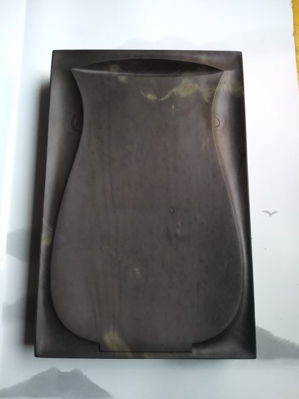 非遗文房端砚红丝春秋匠心雕刻