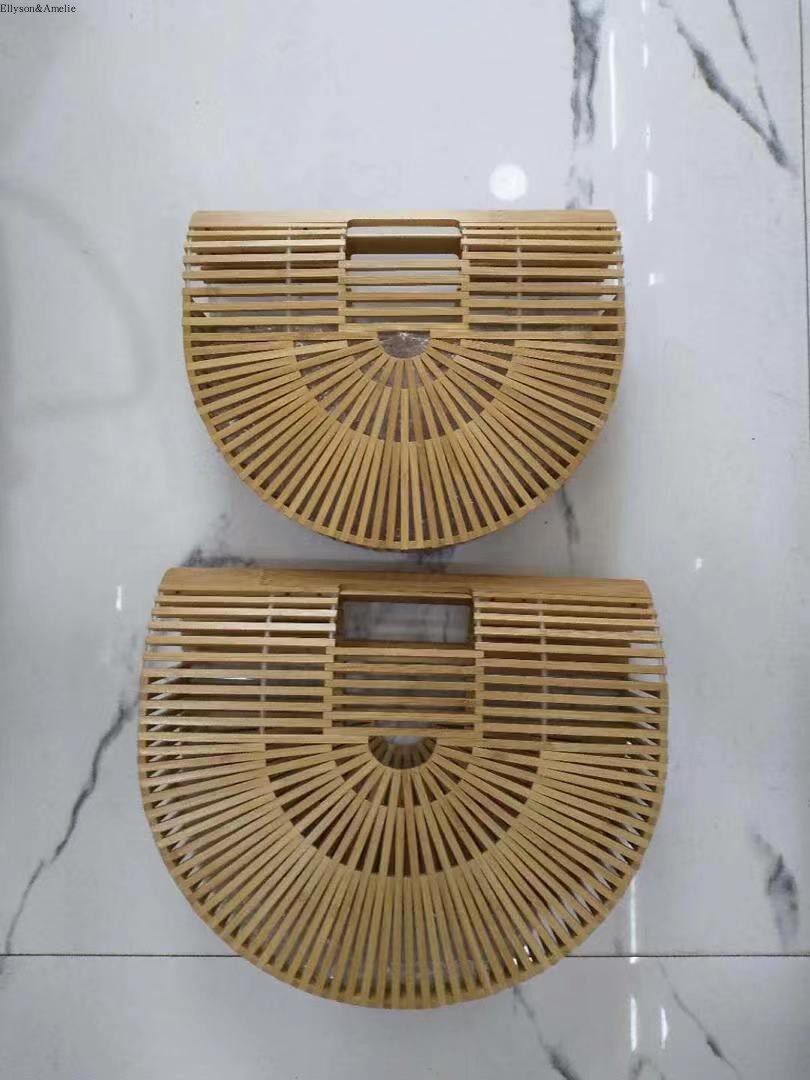 欧美风经典款百搭镂空手提包