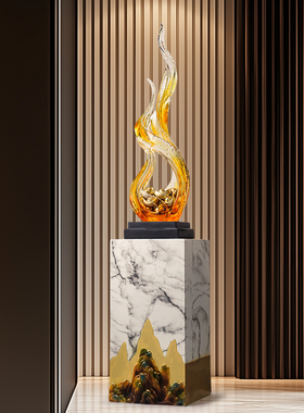 酒店大型抽象艺术摆件