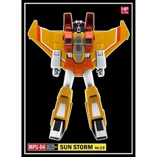 飞机小队2.0版 MP52 本MP 变形玩具模型 MPU04 全新盒装 太阳风