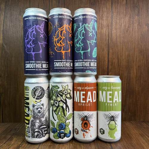 草原与风传统/蓝莓香草蜂蜜酒