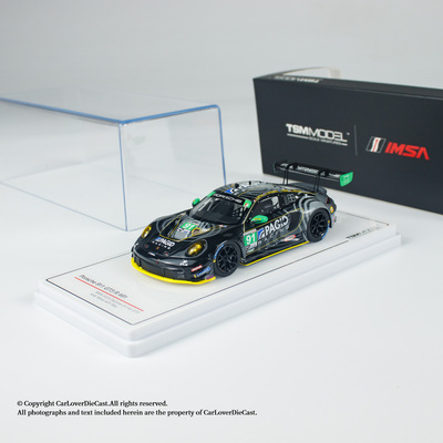 TSM 1:43 保时捷 911 GT3 R #91 2023 汽车模型摆件
