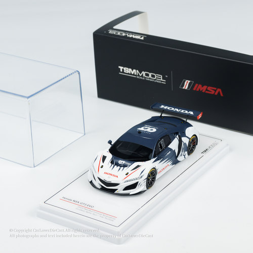 TSM1:43本田 NSX GT3 EVO AlphaTauri Yuki Tsunoda 2023汽车模型