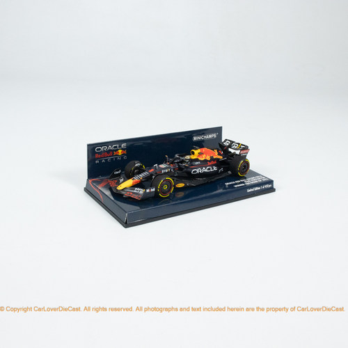 Minichamps 1:43 红牛 F1 RB18 维斯塔潘 2022 #1 树脂汽车模型